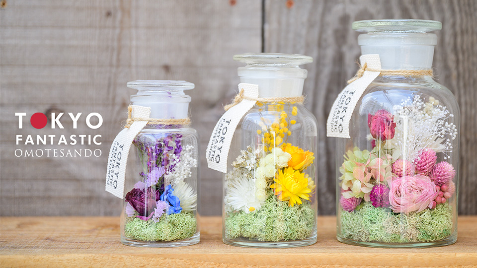 Tida Flower のフラワーボトル、通販開始です！